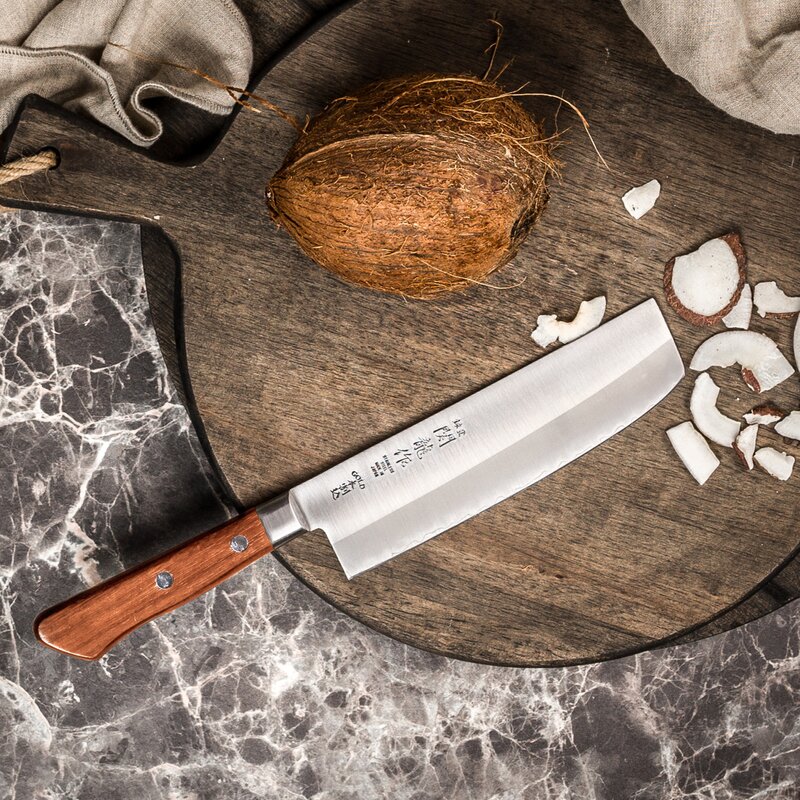 Sekiryu Wood chopper kniv 16,5 cm sølv