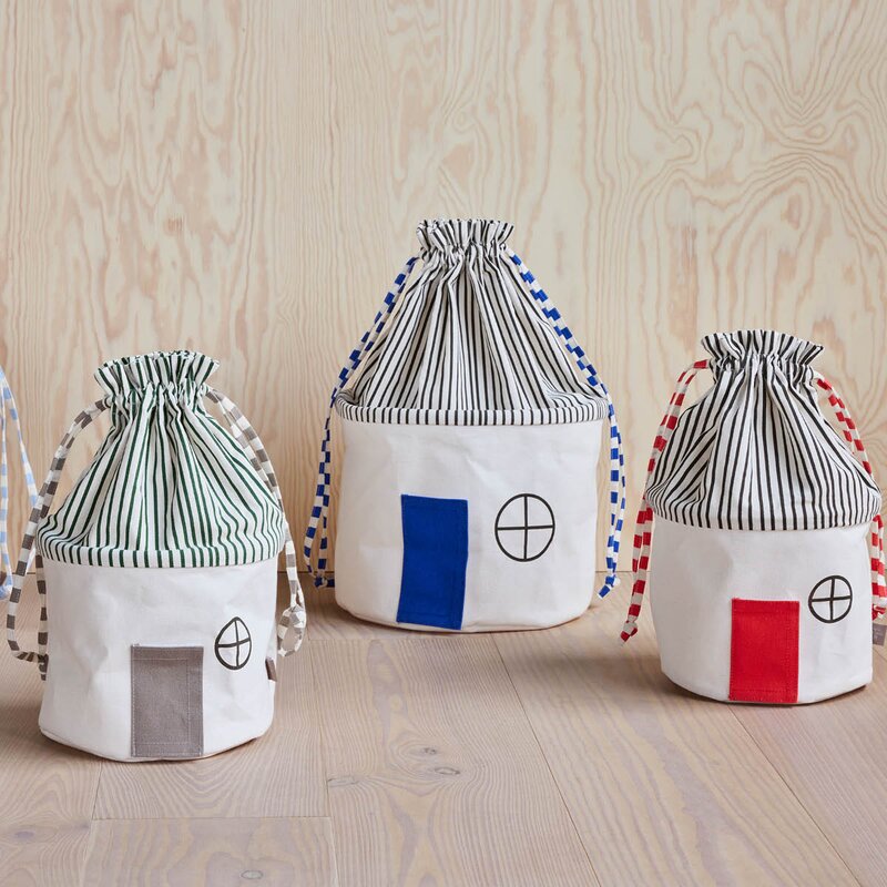 OYOY Koya oppbevaringskurv 26x26x40 cm Clay