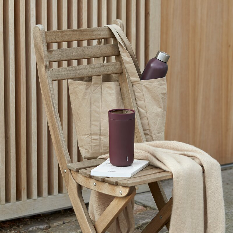 Stelton To Go Click termokopp 40 cl berry