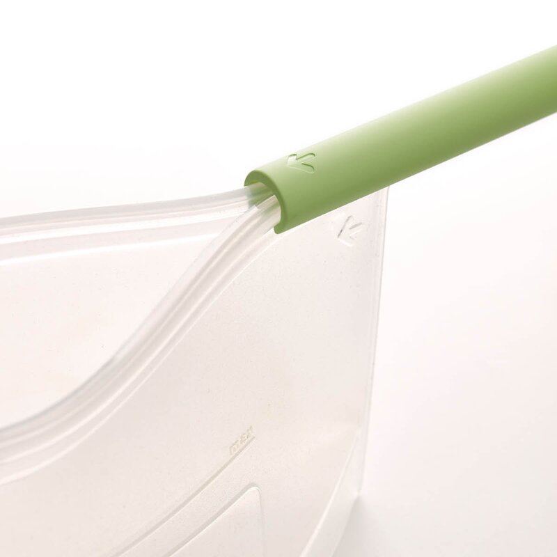 Lékué Gjenbrukbar silikonpose 1,5 L grønn