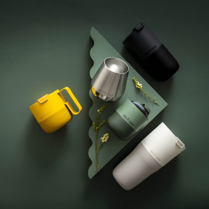 Klean Kanteen Rise Tumbler 47 cl med flipplokk tofu
