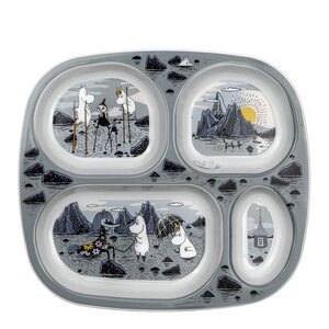 Rätt Start Mummi tallerken 4 rom Holmer og skjær