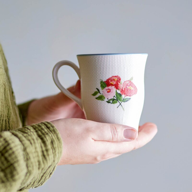 Bloomingville Dorothy krus 31 cl blå