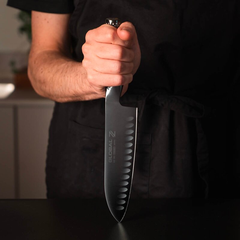 Global Global Z GZ-80 santokukniv 18 cm olivenslipt