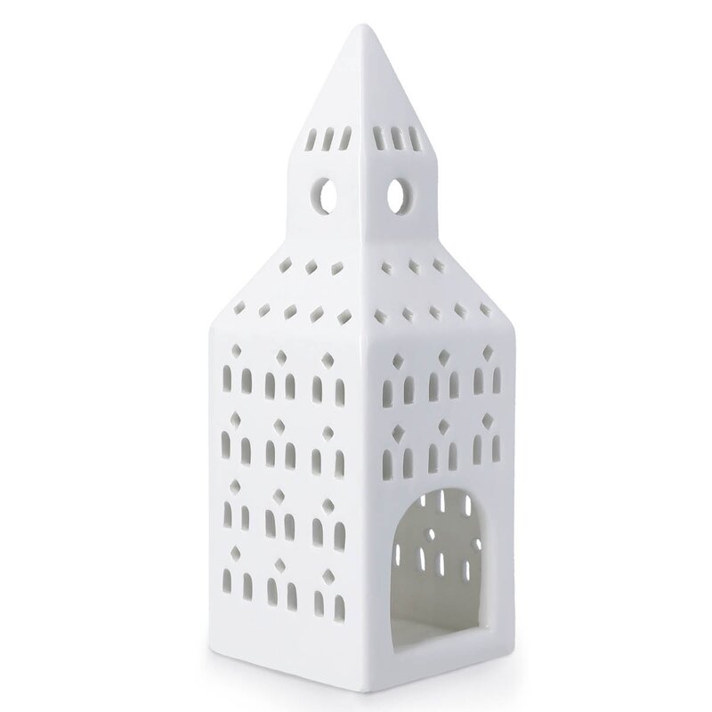 Kähler Urbania lyshus 20 cm kirketårn