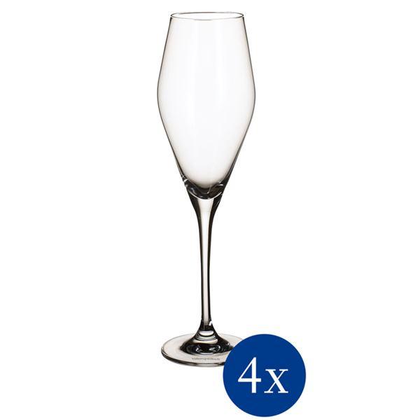 Villeroy & Boch La Divina champagneglass 26 cl 4 stk