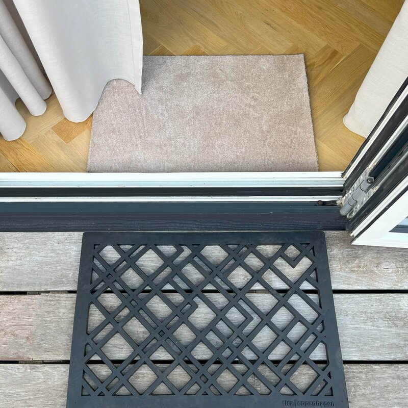 Tica Copenhagen Unicolor gulvmatte 40x60 cm ivory