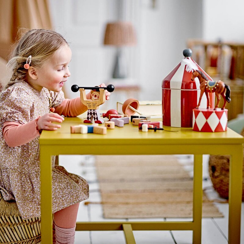 Bloomingville MINI Rossaio aktivitetsleke bygg figurer 16 deler