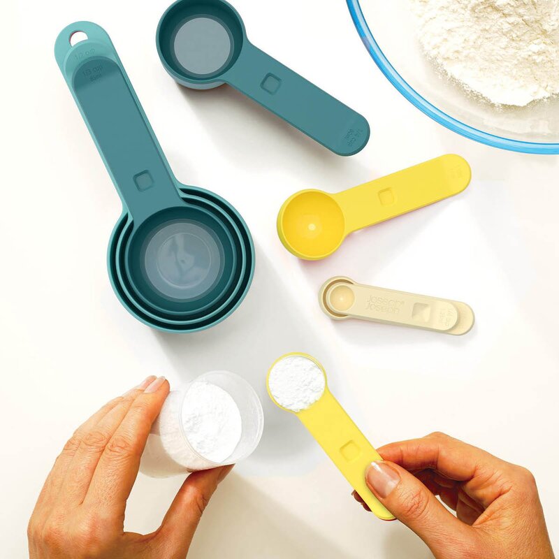 Joseph Joseph Duo målesett 8 deler 1,25–250 ml multi