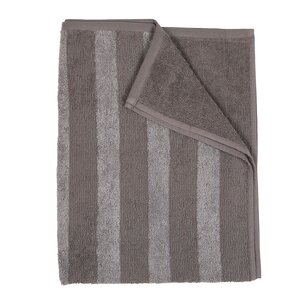 Fondaco Stripe badehåndkle 70x140 cm grå