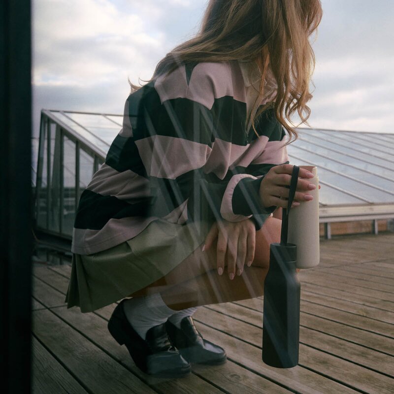 Eva Solo RE-Hydrate termoflaske 0,5L svart