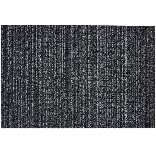 Chilewich Skinny Stripe dørmatte 61x91 cm blue