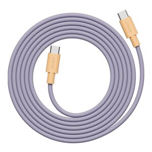 Avolt Cable 1 Bauhaus Archiv USB-C til USB-C kabel 2 m Lavender Glow