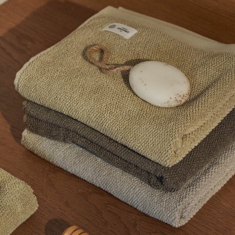 The Organic Company Fine håndkle 50x80 cm clay