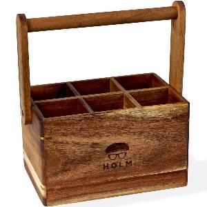 Holm Holder med 6 rom 25x14x22 cm akasietre