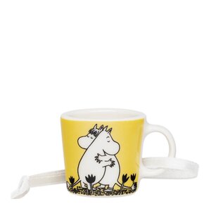 MoominArabia Mummikopp mini 3 cm Kjærlighet gul