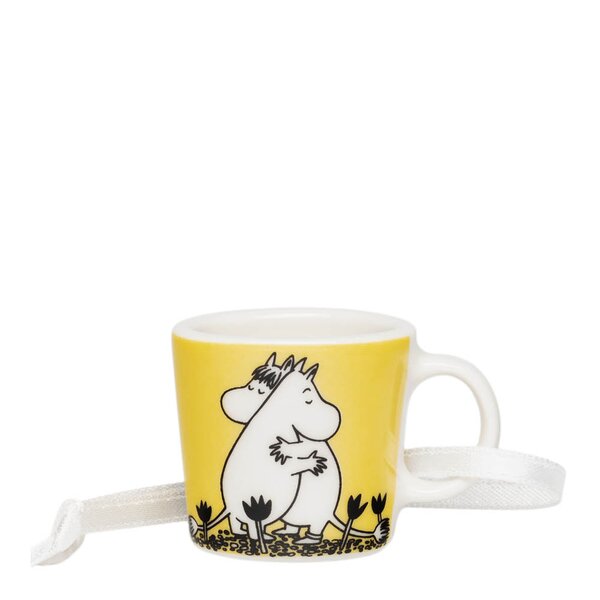 MoominArabia - Mummikopp mini 3 cm Kjærlighet gul