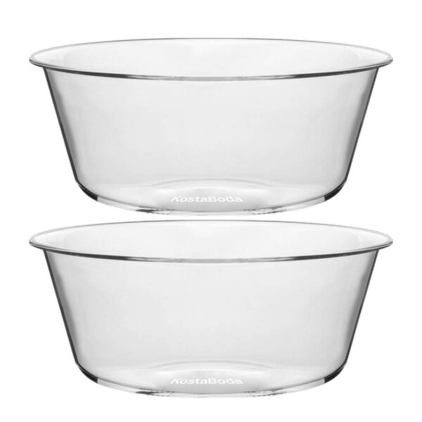 Kosta Boda Innocent skål 14,5 cm 2 stk