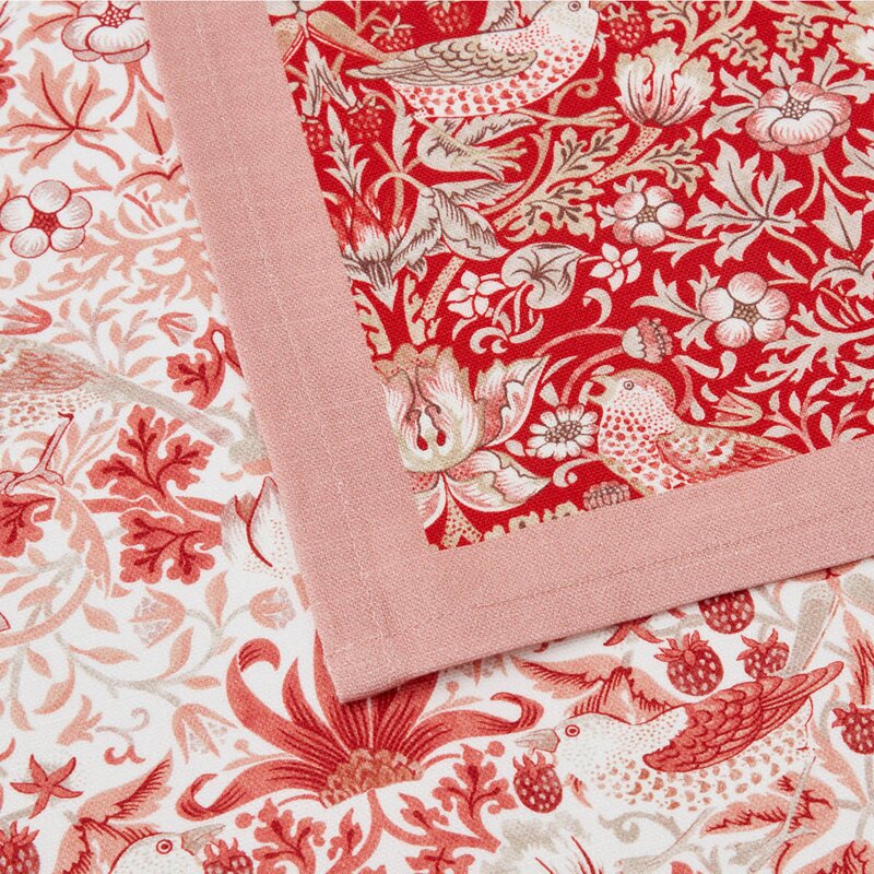 Spode Morris & Co kjøkkenhåndkle Strawberry Thief 2 stk 45x74 cm