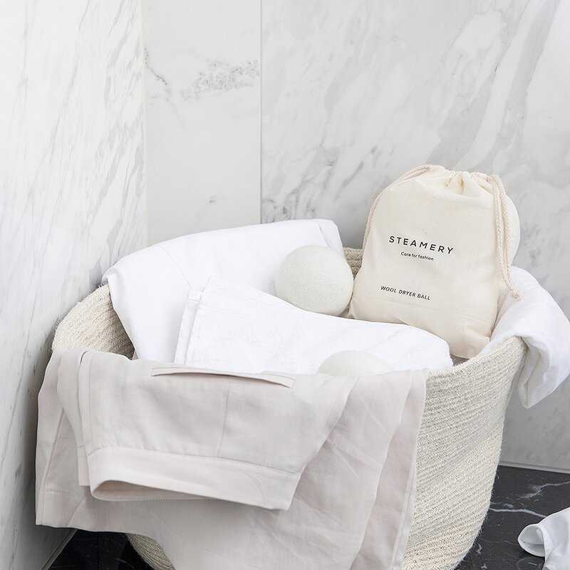 Steamery Tørkeballer hvit
