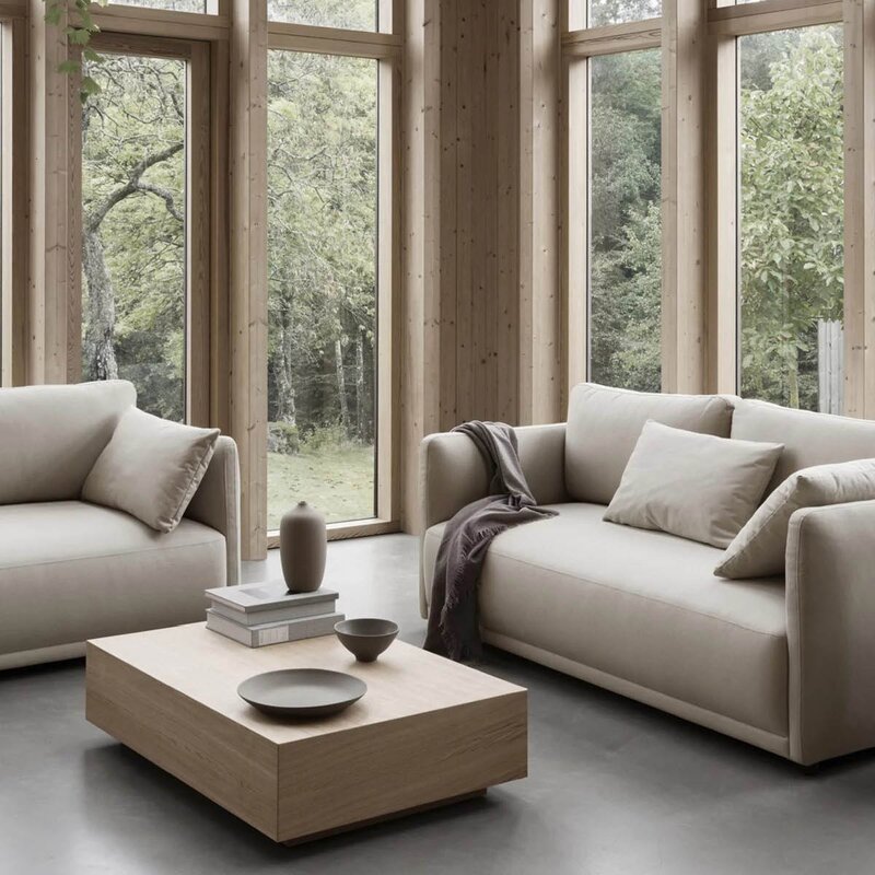 Blomus Kumi skål L 17 cm mørk brun