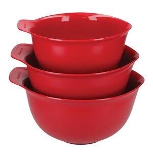 KitchenAid Core bollesett 3 deler empire red