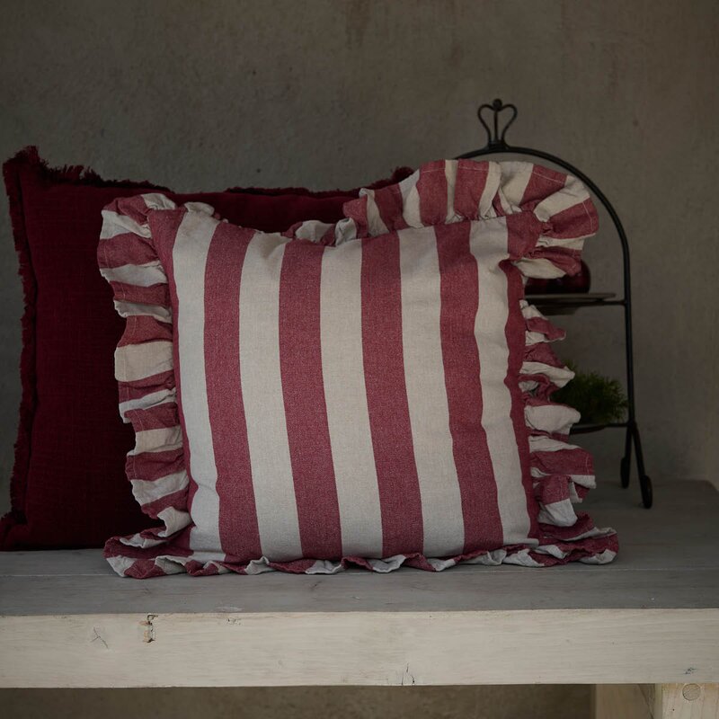 Fondaco Amalia putetrekk 48x48 cm rød