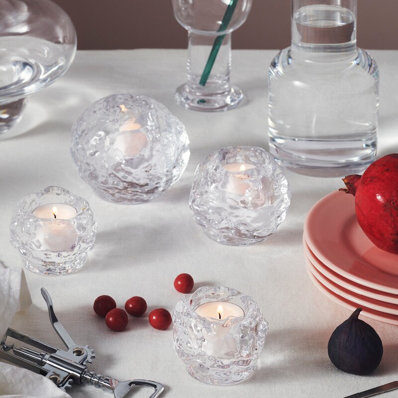 Kosta Boda Snowball lyslykt 3 stk