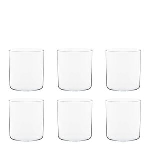 Modern House Floats vannglass 37 cl 6 stk