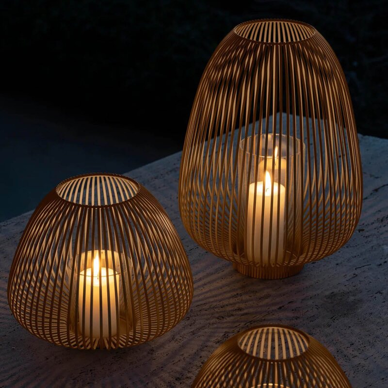 Blomus Lyva lanterne 45 cm beige