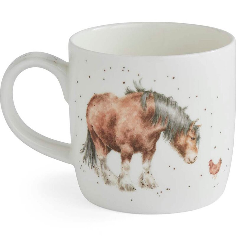 Wrendale Design Side by Side krus 31 cl hest