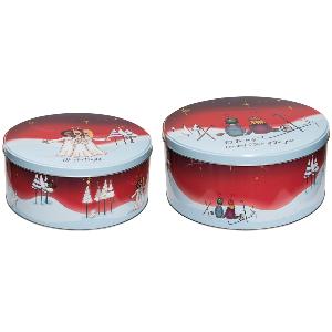 Lykketegning Christmas boxes kakeboks 2 deler