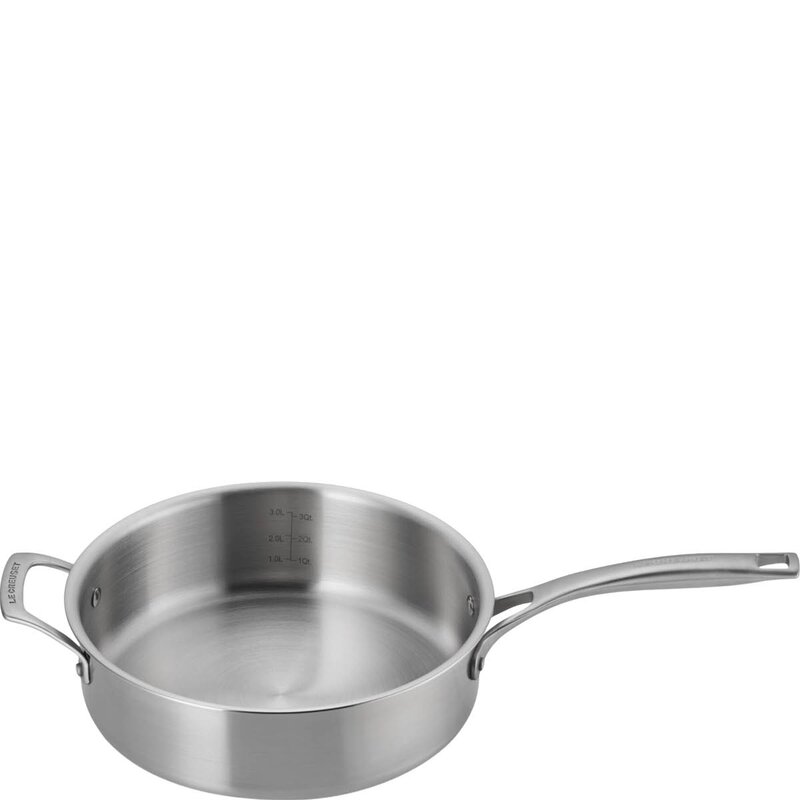 Le Creuset Essential 3-Ply traktørpanne 26 cm 4,2L m/lokk