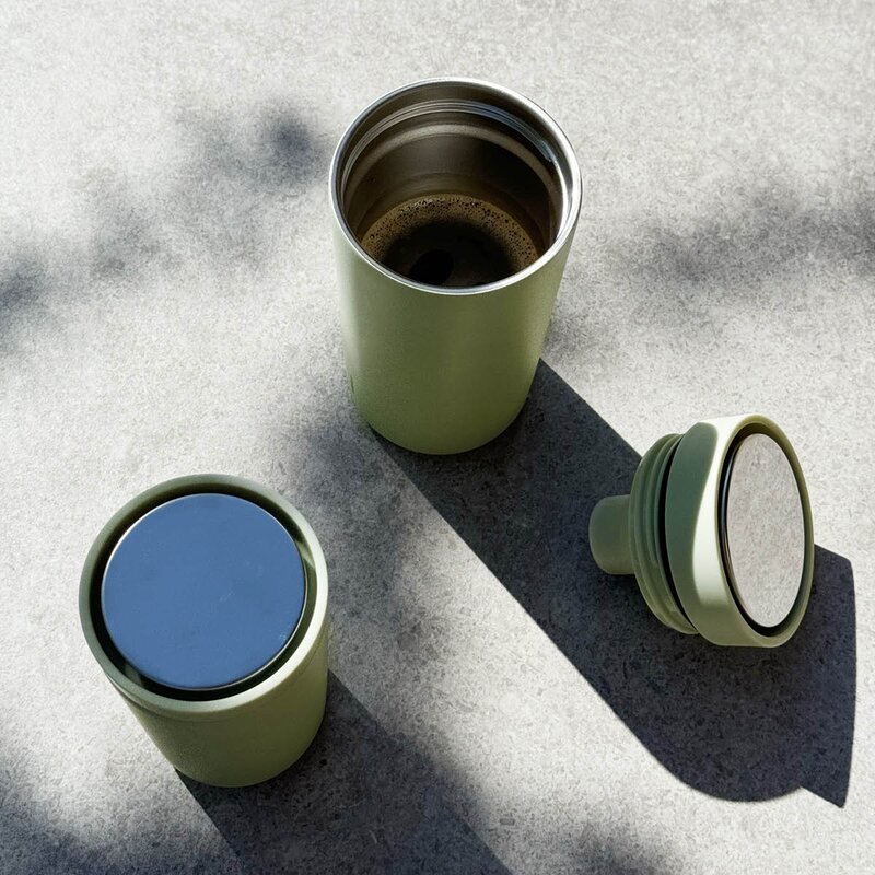 Stelton To Go Click termokopp 40 cl Soft Fern Green