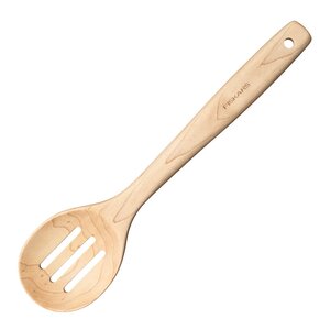 Fiskars Folken skje perforert 29 cm tre