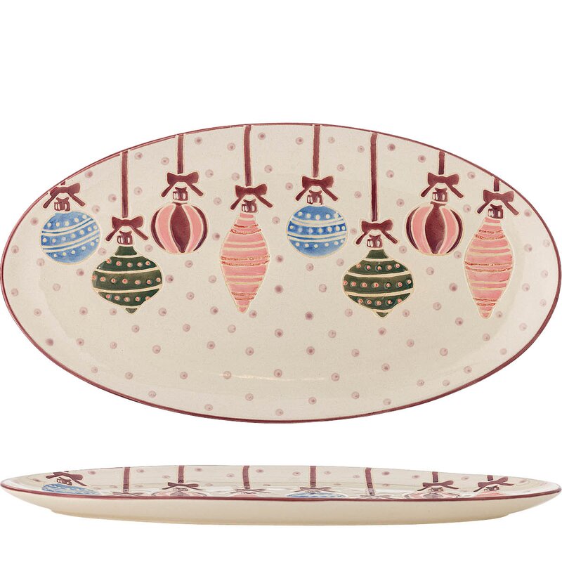 Bloomingville Ornamentia serveringsfat 32 cm multi