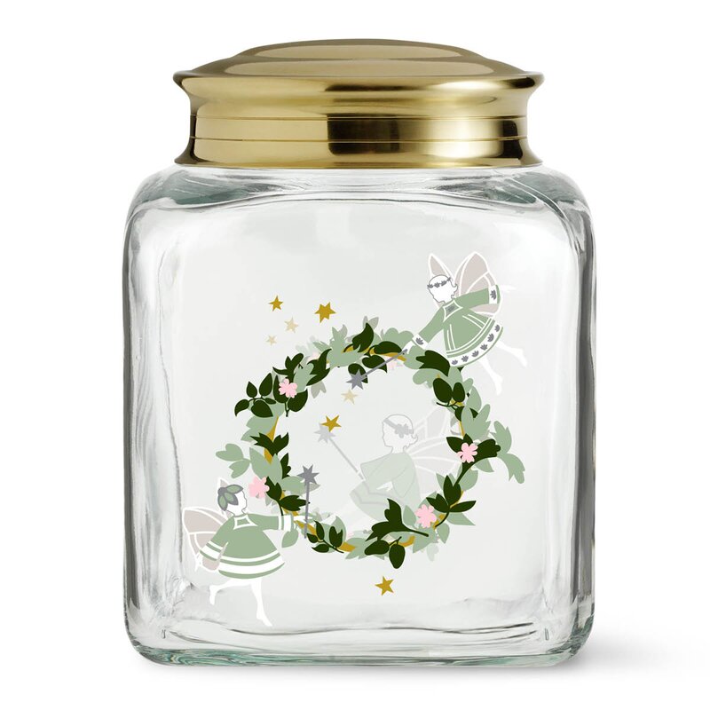 Holmegaard Christmas kakeglass 2026 16 cm multi