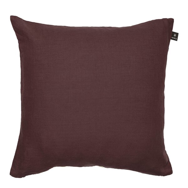 Himla Sunshine putetrekk lin 50x50 cm burgundy
