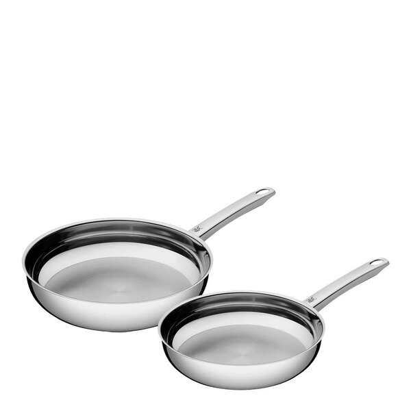 WMF Profi stekepannesett 2 deler 24+28 cm stål
