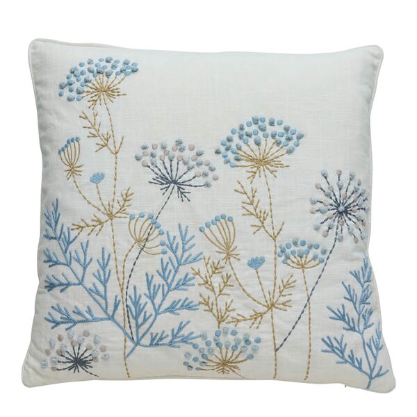 Lene Bjerre Visilia putetrekk 50x50 cm offwhite/blå