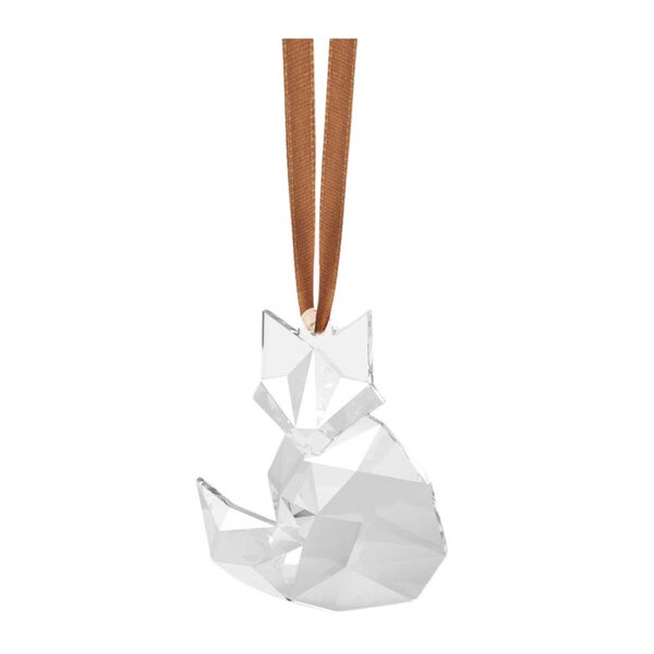 Orrefors Annual Holiday Ornament rev 7x6 cm