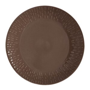 Aida - Life in colour Confetti tallerken 21 cm Chocolate