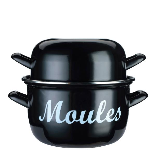 MasterClass World of flavours blåskjellgryte medium 18 cm svart