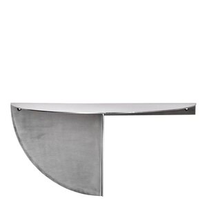 House Doctor Vegghylle Mega i jern 18x36,5x18 cm børstet sølvfinish