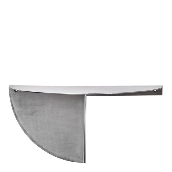 House Doctor Vegghylle Mega i jern 18x36,5x18 cm børstet sølvfinish