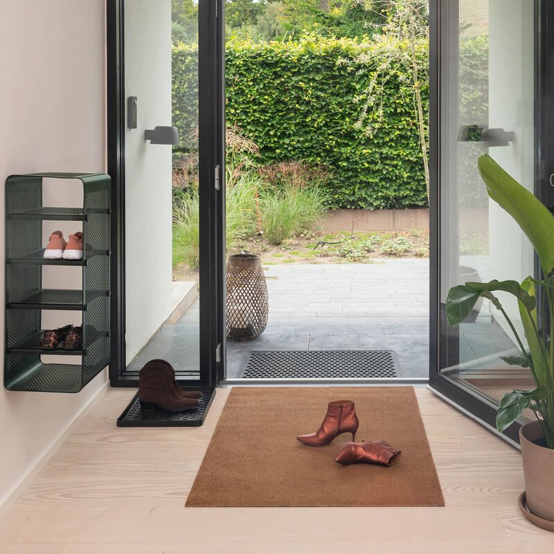 Tica Copenhagen Unicolor gulvmatte 130x90 cm cognac