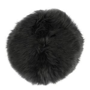 Natures Collection Sitteunderlag new zealand saueskinn lang ull 34 cm steel