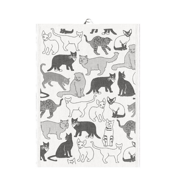 Ekelund Matte håndkle 35x50 cm svart