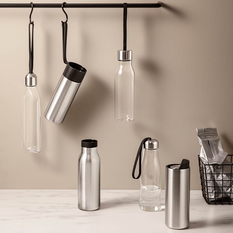 Eva Solo Glassdrikkeflaske 0,5L svart