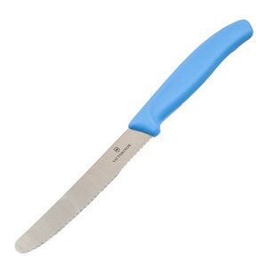 Victorinox Swiss Classic tomatkniv 11 cm lys blå